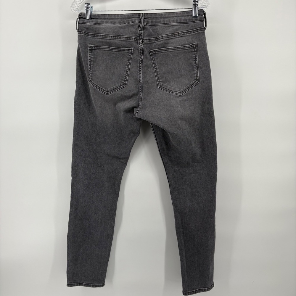 Womens Gray Denim Jeans &Denim Casual Pants Comfort Stretch Size 8 - Picture 2 of 5